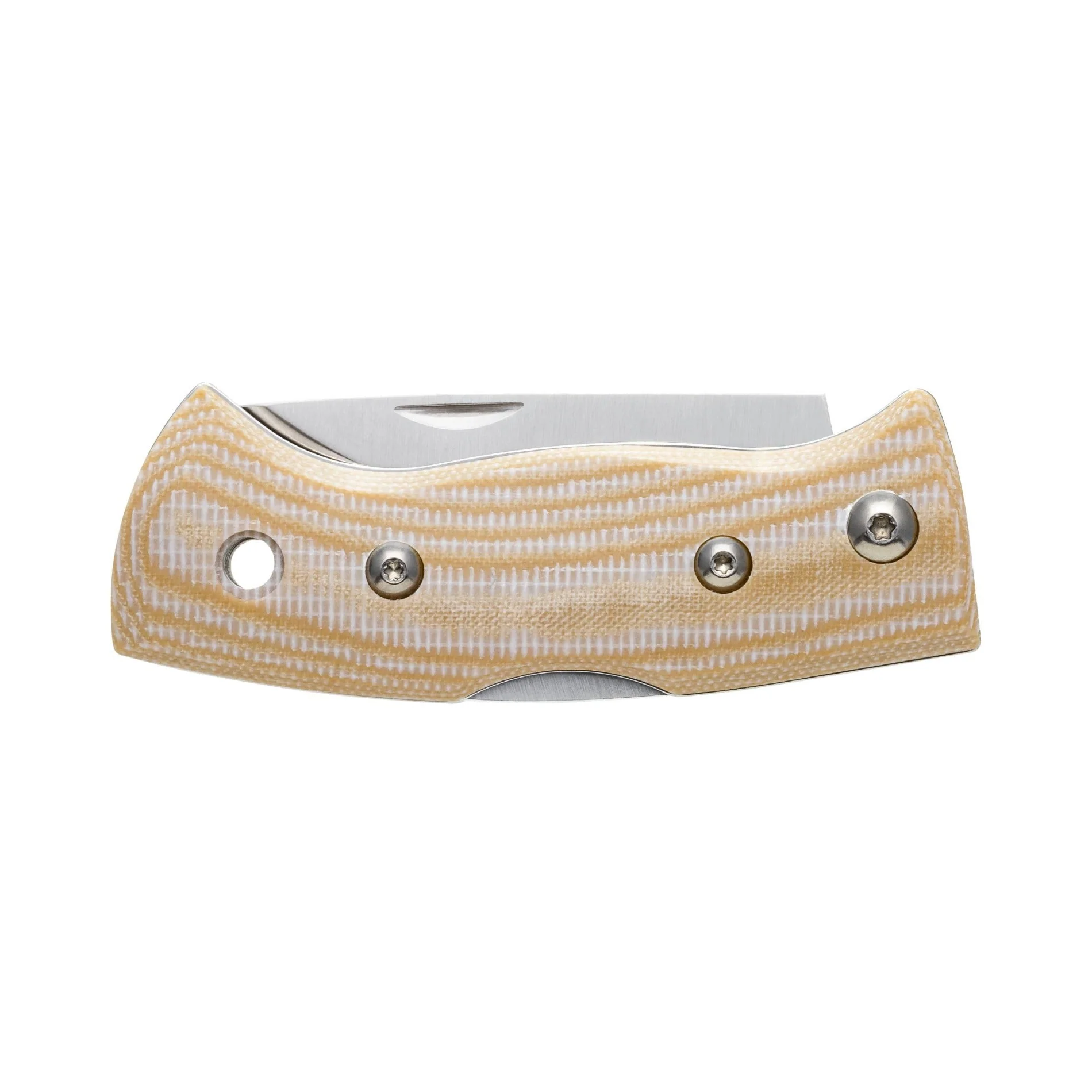 Berget - Beige Canvas Micarta Knife - Image 3