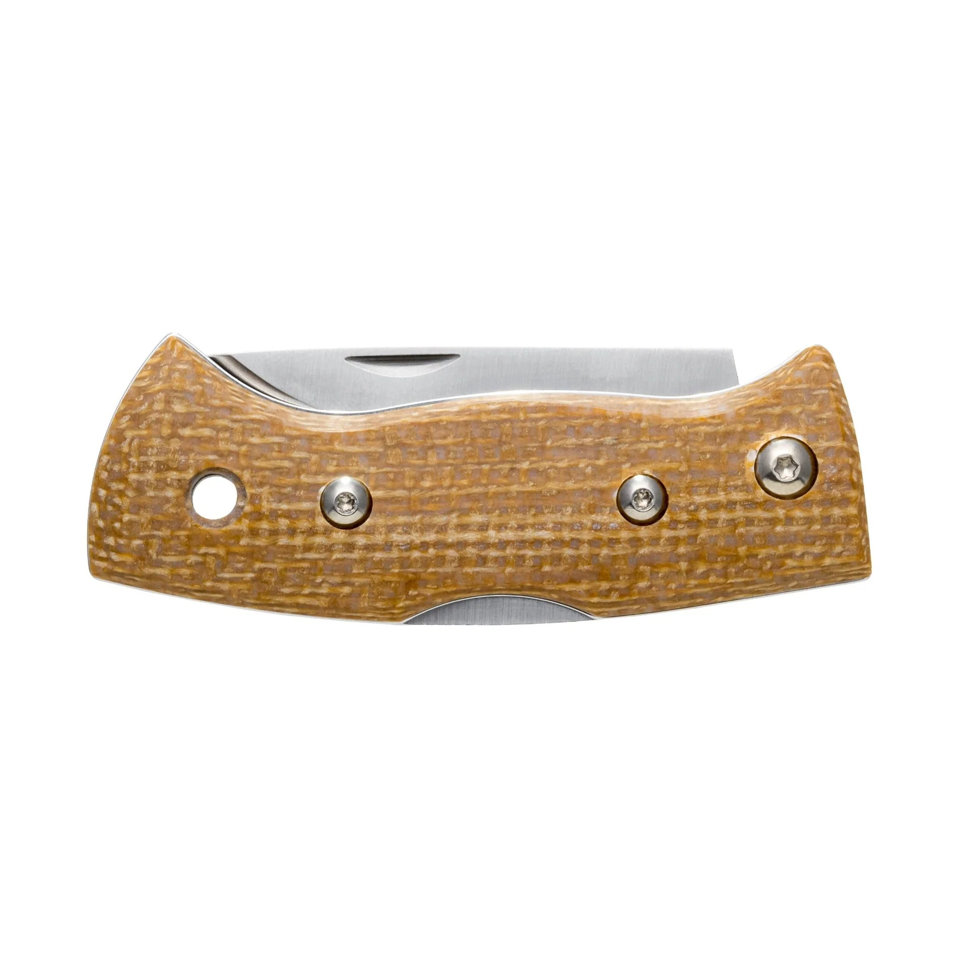Berget - Mustard Jute Micarta Knife - Image 6