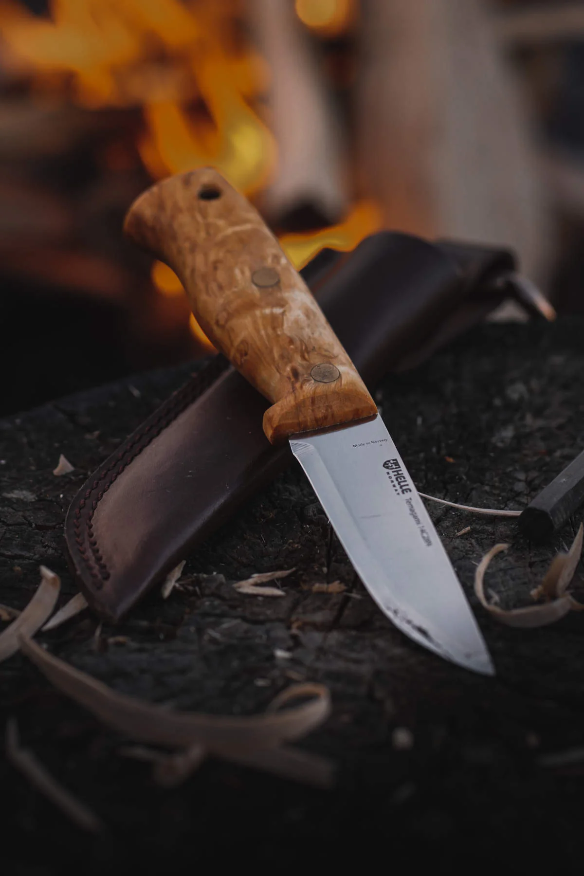 Temagami 14C28N - Design by Les Stroud Knife - Image 12