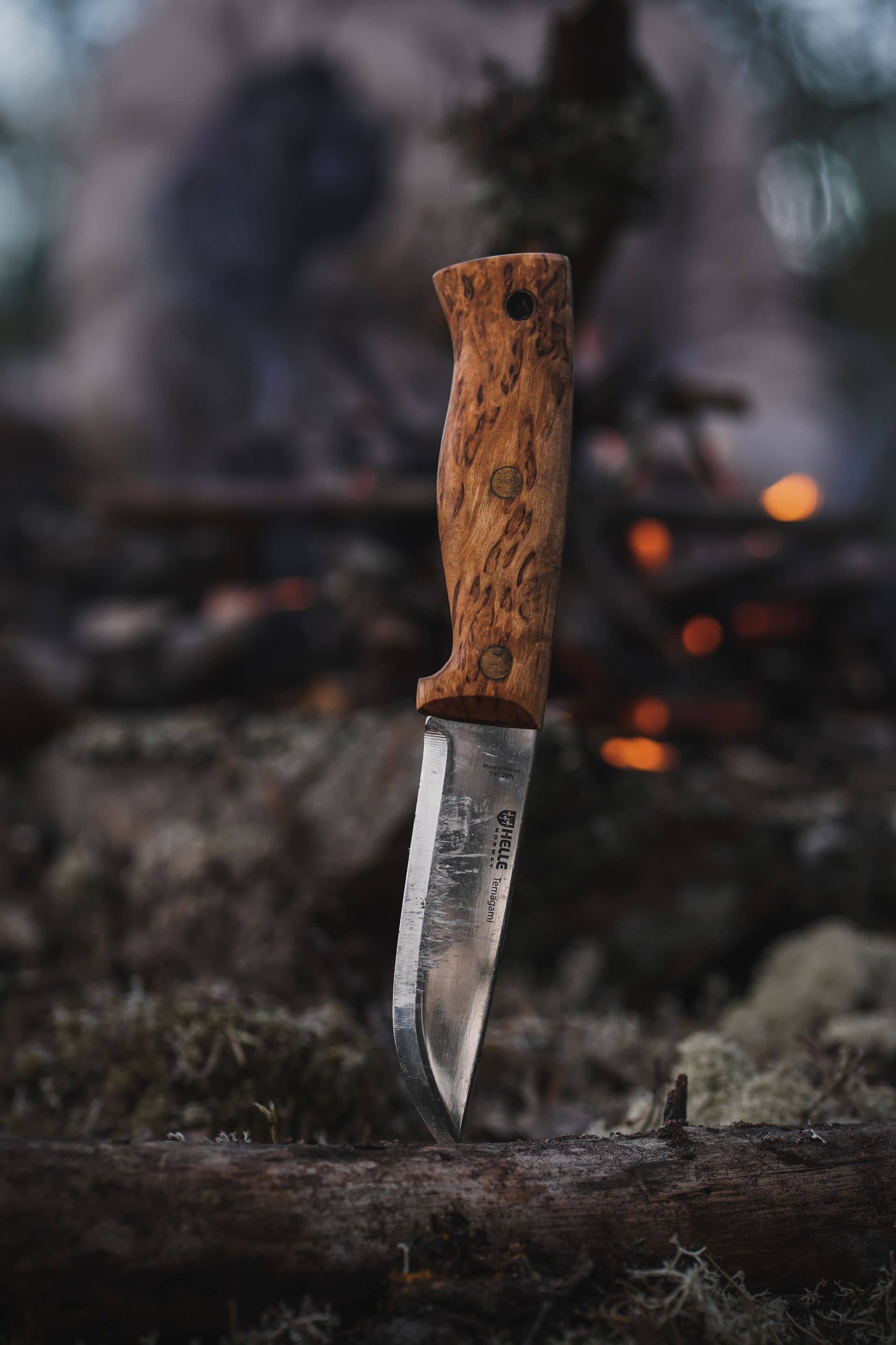 Temagami 14C28N - Design by Les Stroud Knife - Image 4